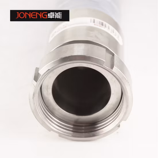 Stainless Steel Sanitary Water High Pressure Triclover Flexible Flex Metal Exhaust Braided Reinforced Corrugated Rubber SAE 100 R14 Pipe Tube Hose (JN-HS1001)